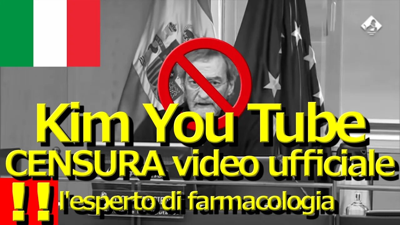 ITALIANO · Leader supremo Kim You Tube CENSURA video ufficiale esperto di farmacologia || RESISTANCE ...-