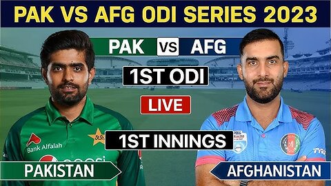 Pakistan vs Afghanistan 1st odi Match Full Highlights 2023