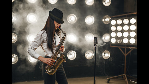 sneaky jazz-scene sax