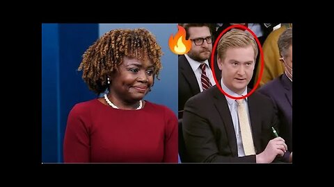 FURIOUS Peter Doocy FACT CHECKS Karine Jean-Pierre, EXPOSES her LIES