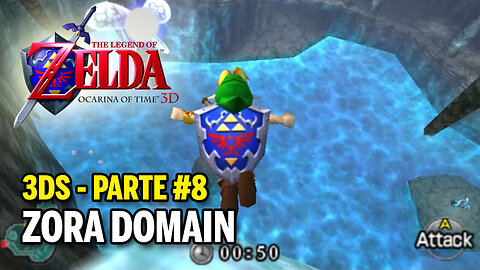 Legend of Zelda: Ocarina of Time (3DS) - Parte 8 - Zora Domain