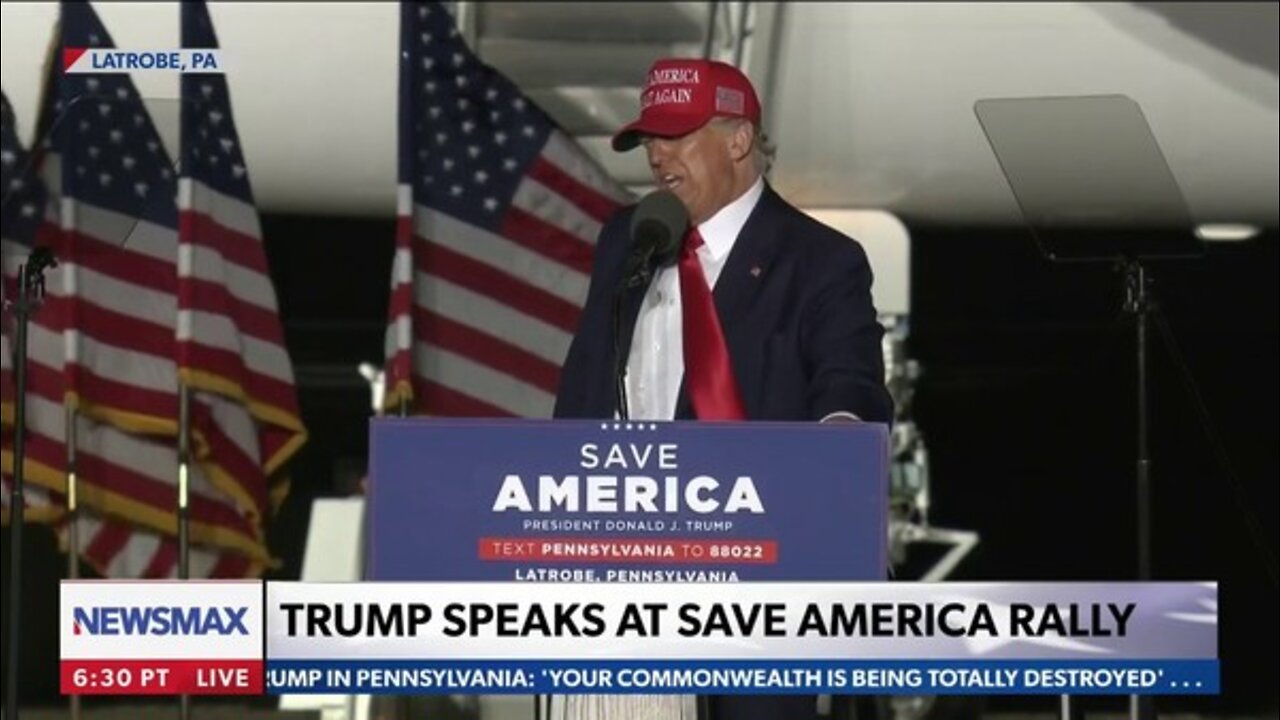 Donald Trump Save America Rally in Latrobe, Pa. | FULL SPEECH