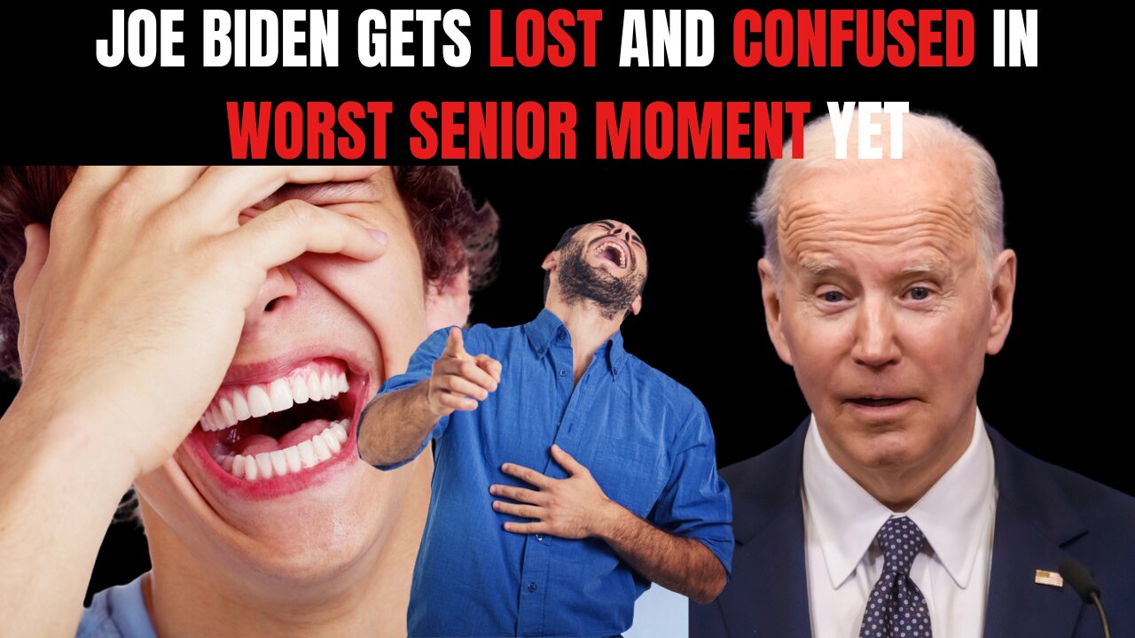 Biden More Lost, Confused THAN EVER