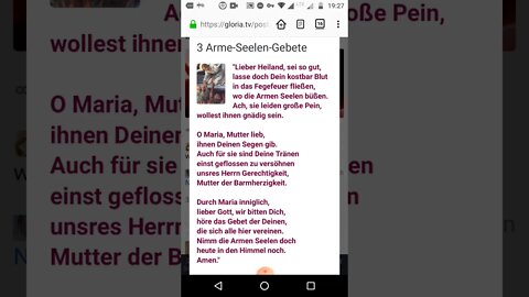 Liebesflammenrosenkranz für die Armen Seelen im Fegefeuer