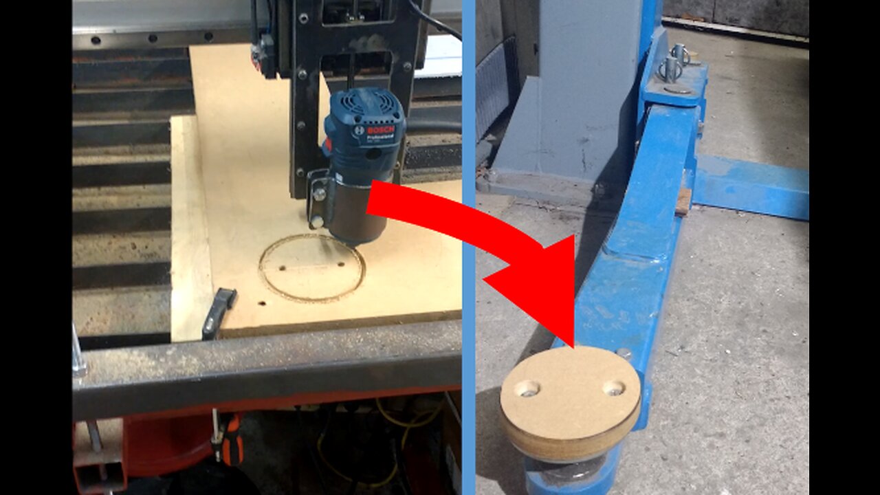 Fixing a Car Lift with a CNC Router