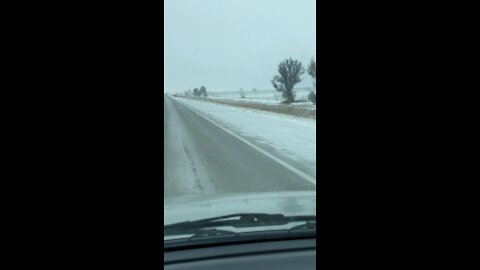 Van in Ditch I-94 North Dakota 11/12/2021