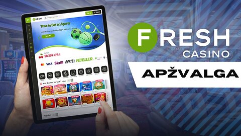 Fresh Casino apžvalga - Tiesa apie šį internetinį kazino