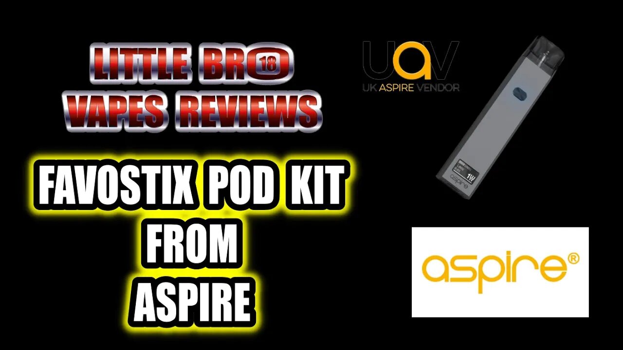 FAVOSTIX 30W POD KIT FROM ASPIRE