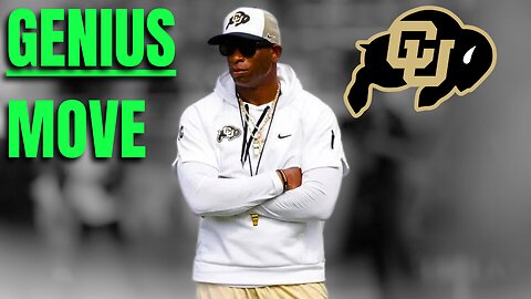 Coach Prime Just Made An INCREDIBLE Move For Colorado