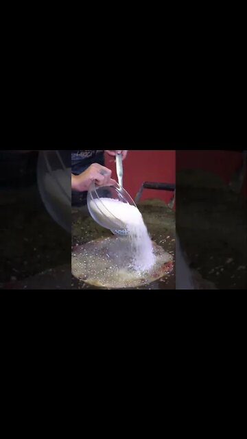 Farofa de cebola no tacho #shorts