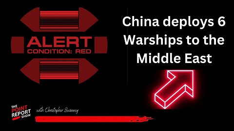 china deploys 6 war ships in the middle east