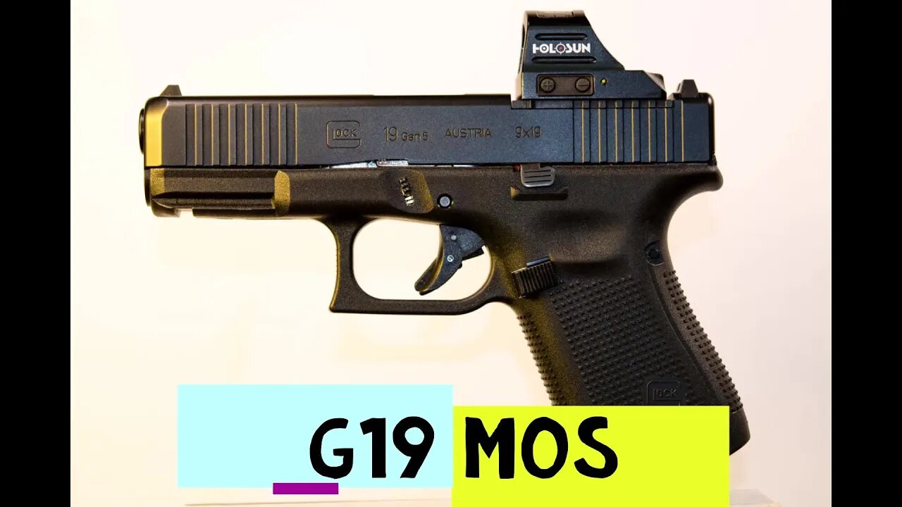 Glock 19 gen5 MOS