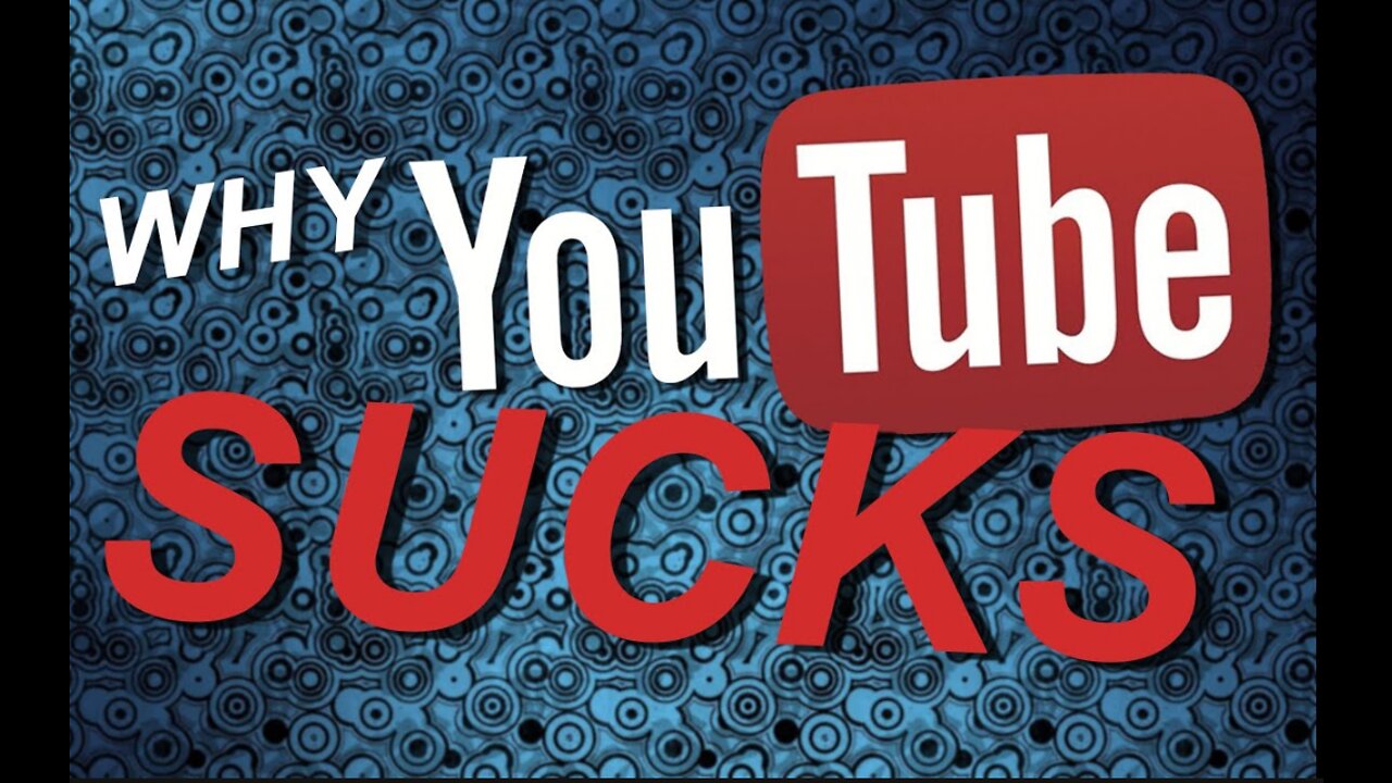 TALKING POINT WITH THE COUNTRY CONSERVATIVE: WHY YOUTUBE SUCKS