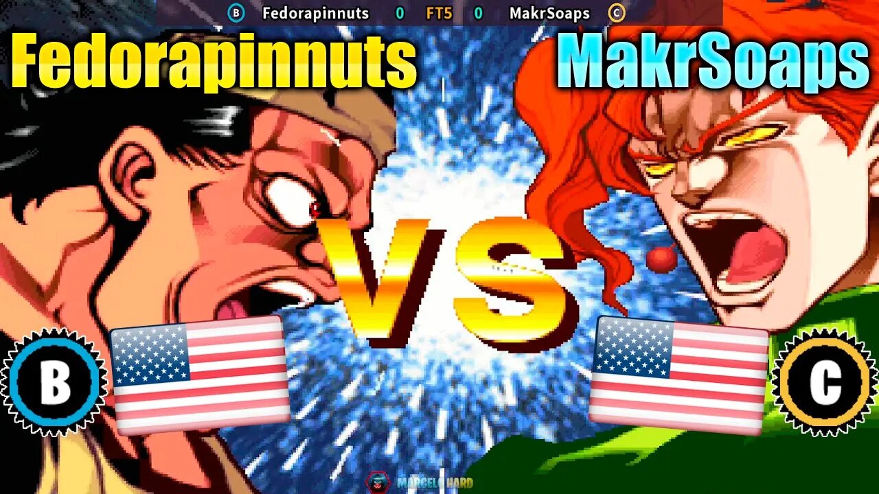 JoJo's Bizarre Adventure (Fedorapinnuts Vs. MakrSoaps) [U.S.A. Vs. U.S.A.]