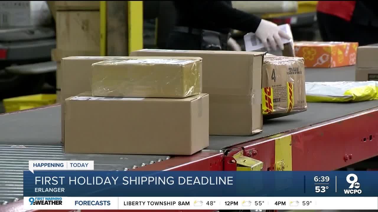 Christmas shipping deadlines are here: It's time to send those gifts