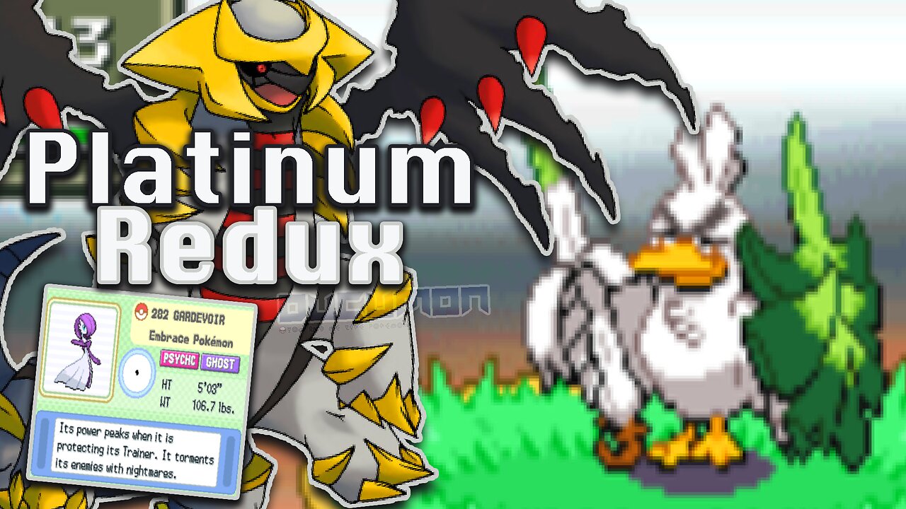 Pokemon Platinum Redux - Great NDS Hack ROM with 1/257 shiny rate, Regional Forms, hard more, ...