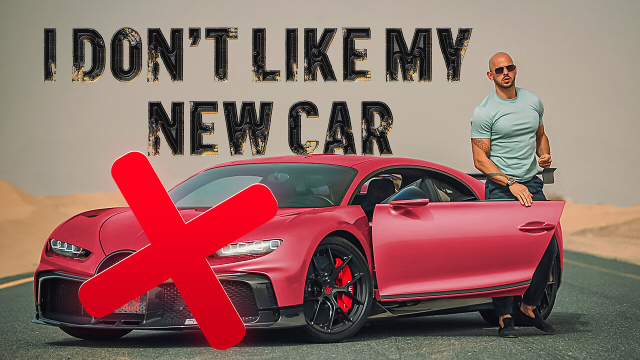 Andrew Tate Doesn't Care About His Bugatti