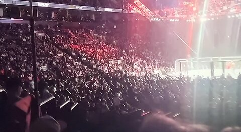 Fuck Trudeau chants at UFC 297