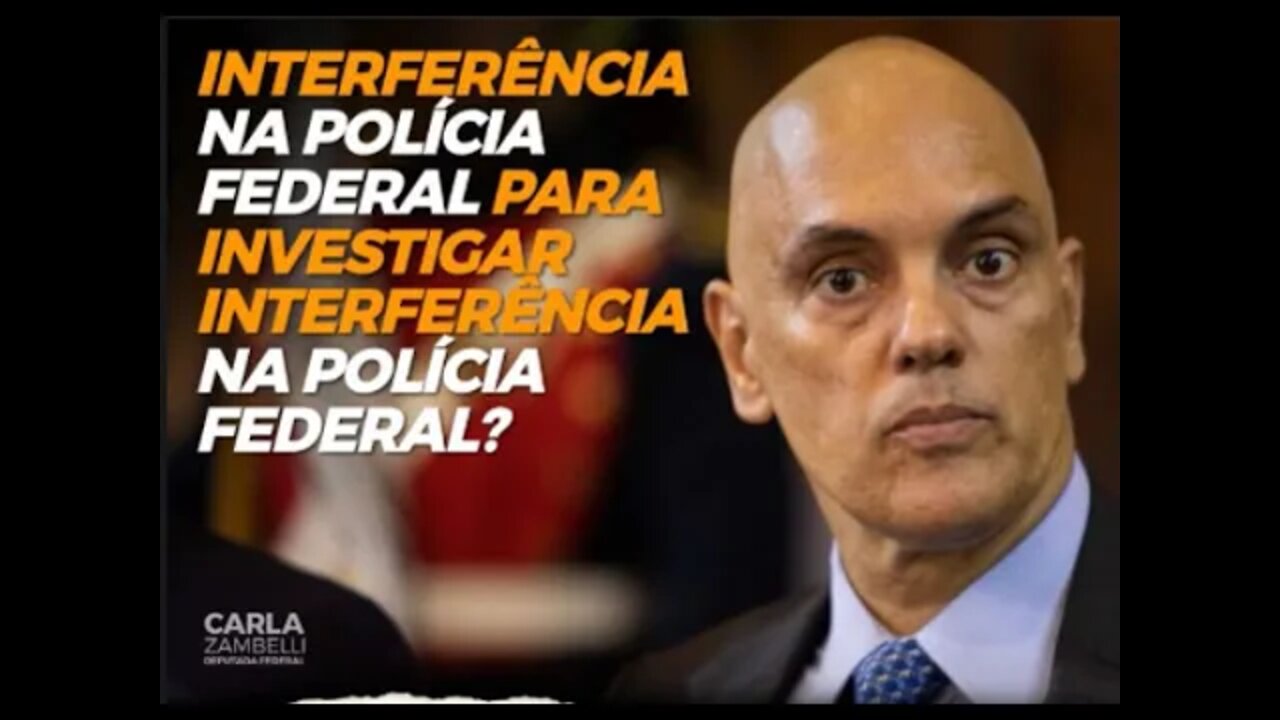 Ministro Alexandre de moraes afasta delegado da Policia Federal (PF)