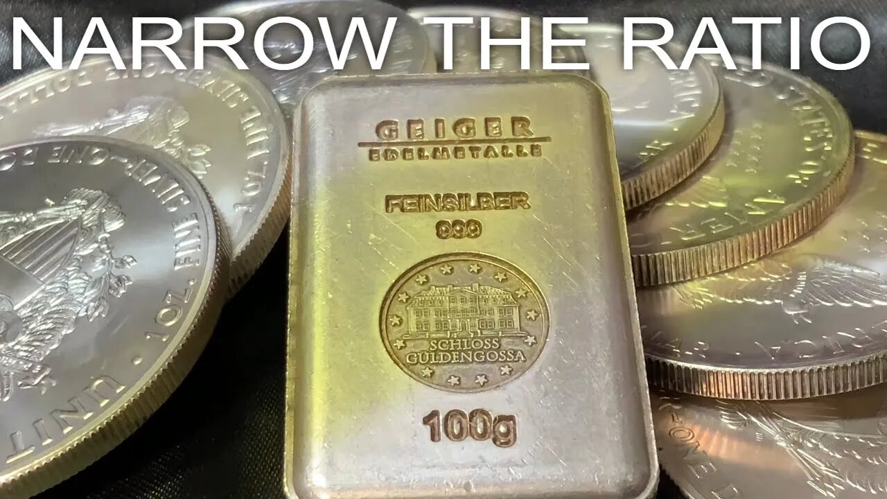 This Could Narrow The Gold Silver Ratio To 60:1 Or Lower!