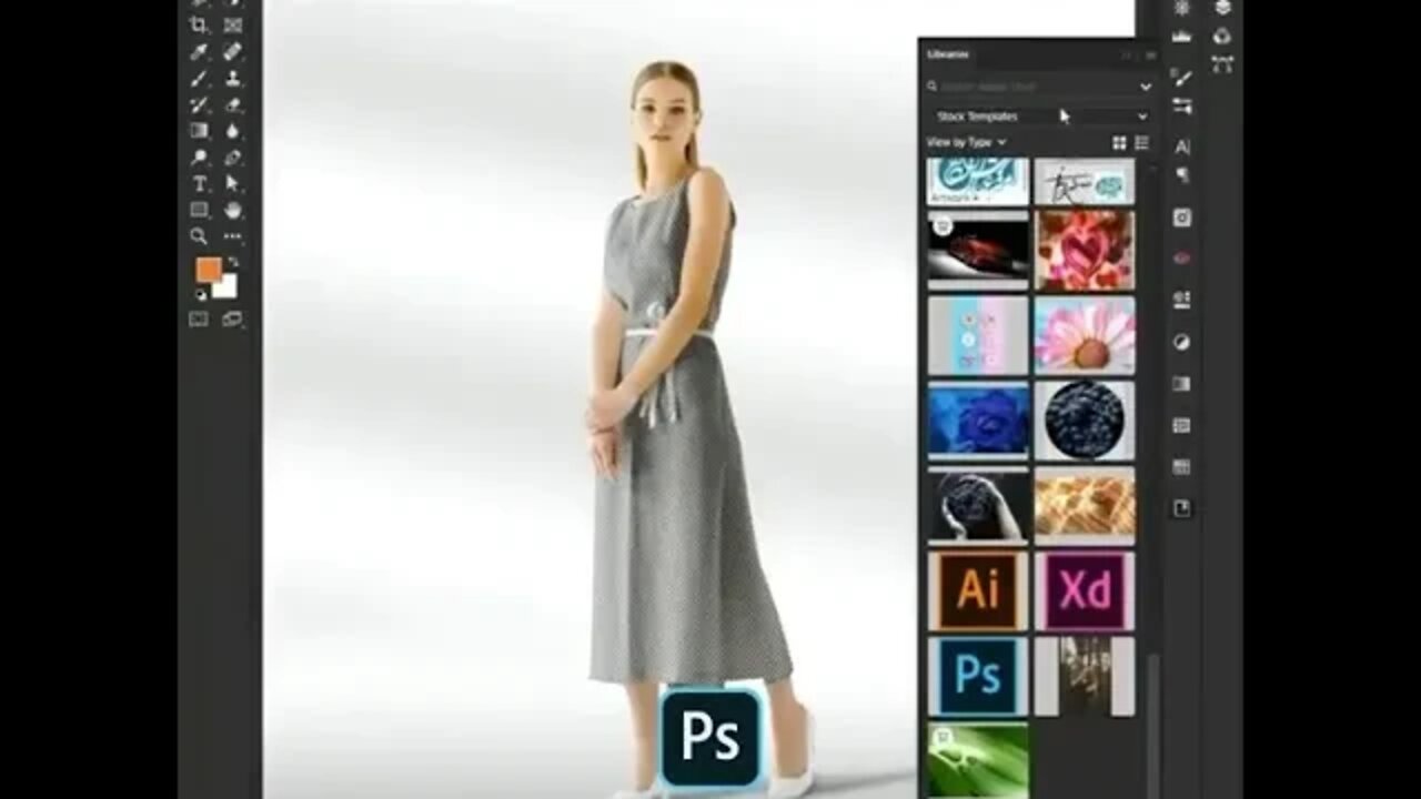 Change Dress Color in Adobe Photoshop #photoshop