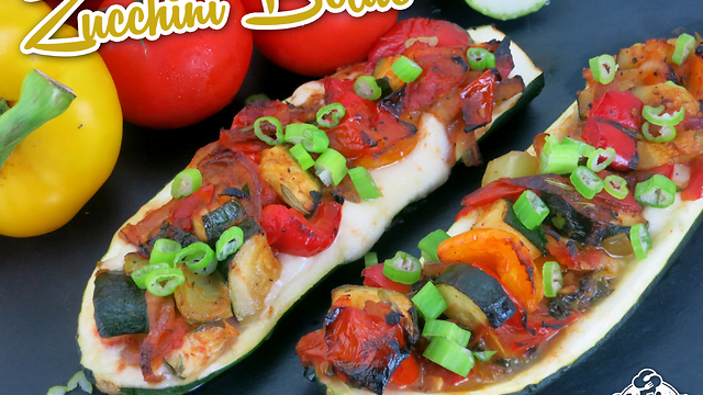 How to make tasty zucchini boats