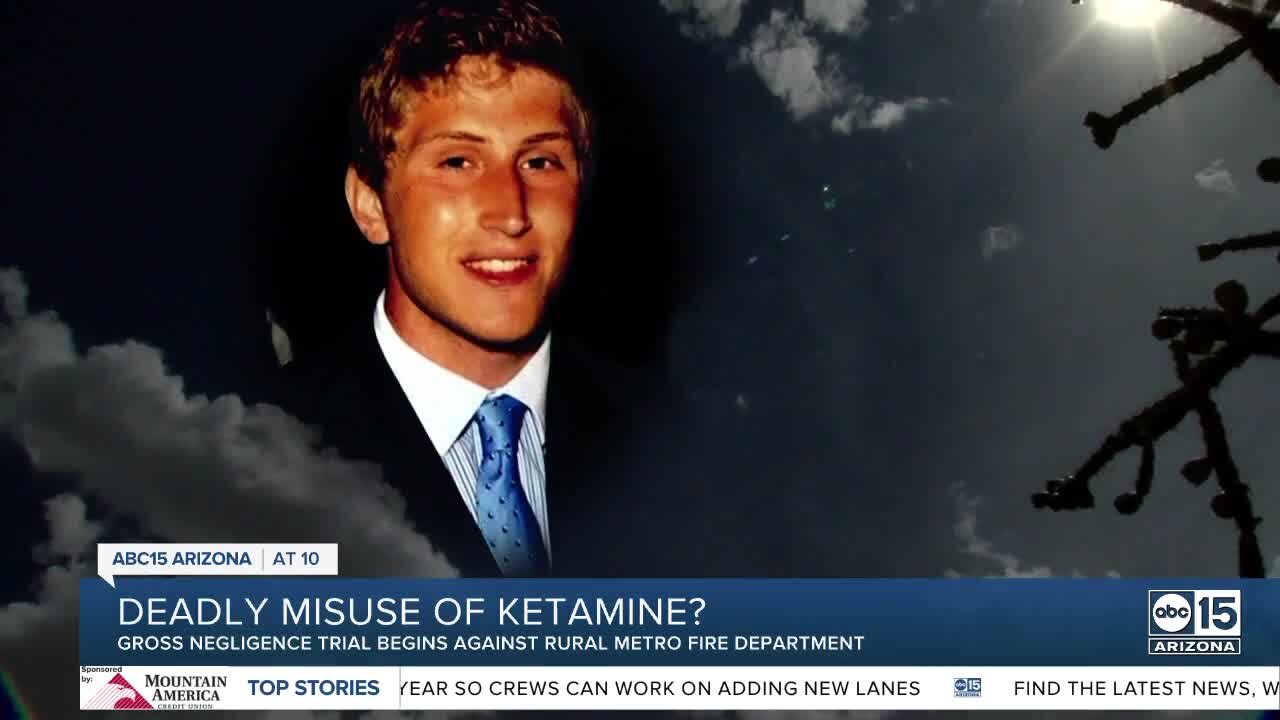 Family blames ketamine injection for son's death in Arizona