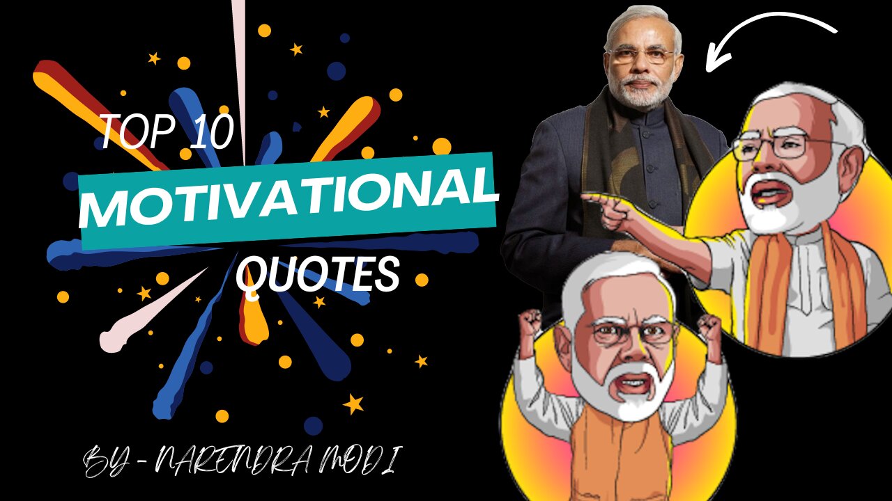 TOP 10 Narendra Modi's Motivational Words#narendramodi