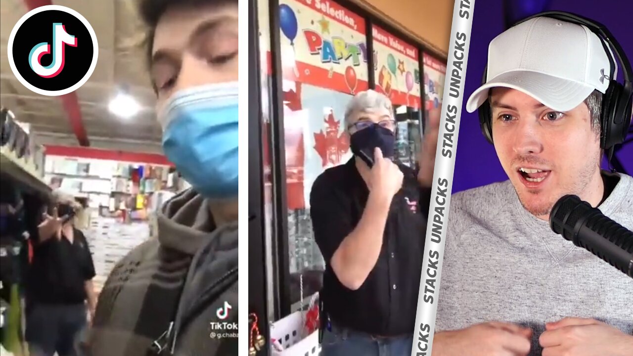 Store Manager UNHINGED Over a Mask