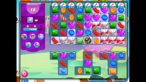 Candy Crush Level 1217 Talkthrough, 25 Moves 0 Boosters