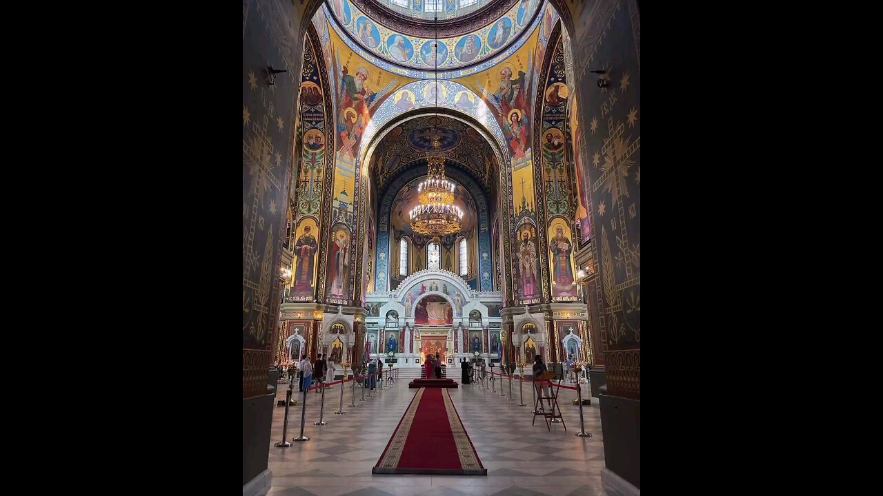 The main cathedral of the Don Cossacks in Novocherkassk, Rostov region.