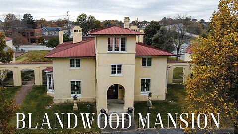 BLANDWOOD ..oldest Italian Villa house in the U.S. (Greensboro, NC)