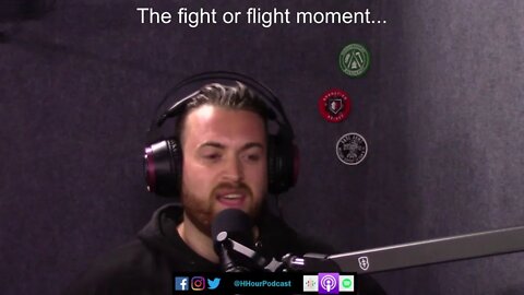 Charlie's fight or flight moment