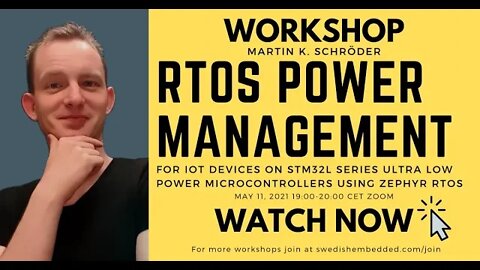 Low Power IoT Power Management On Zephyr RTOS STM32 - STM32L0 - Embedded Consultant Explains