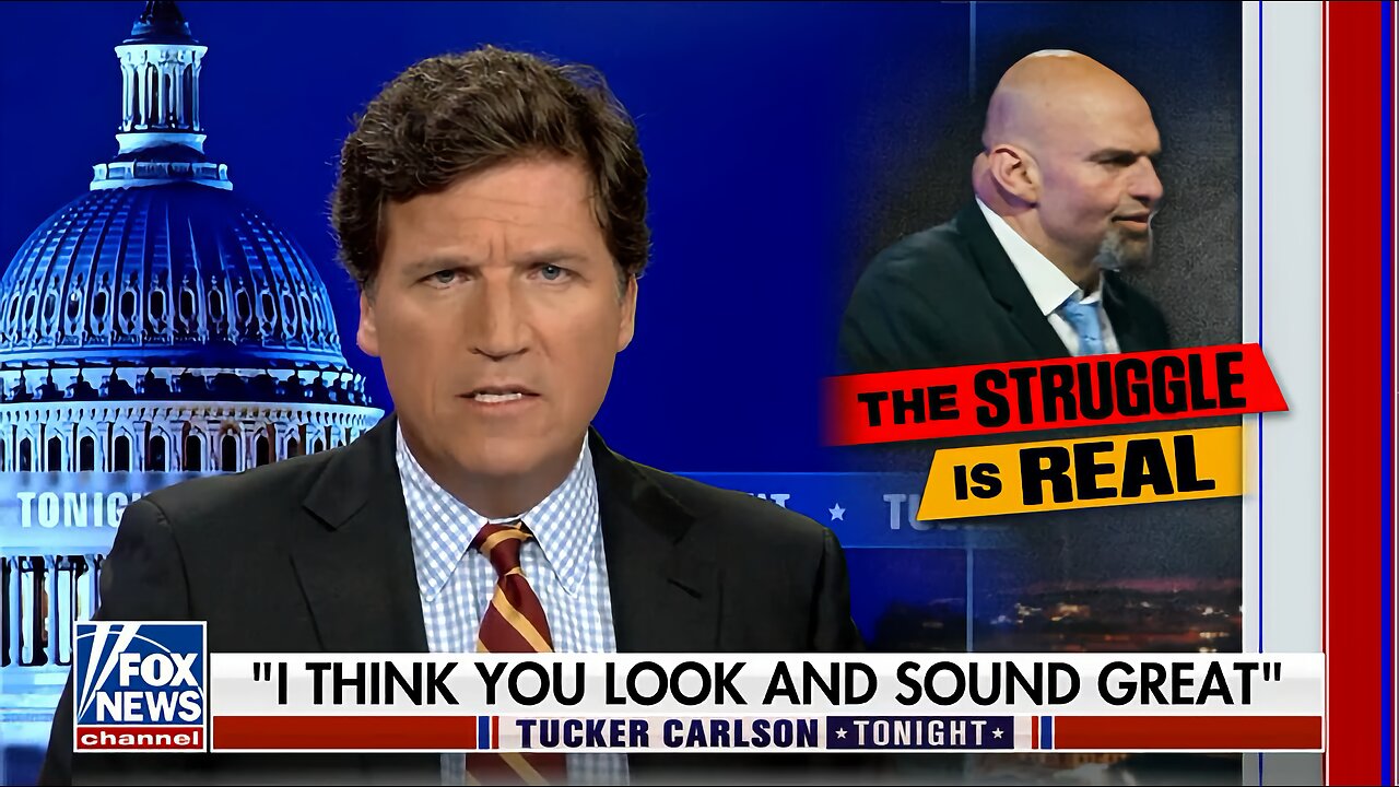 Tucker: Fetterman Should Drop Out With Encouragement From His Loving Wife, Which He Doesn't Have