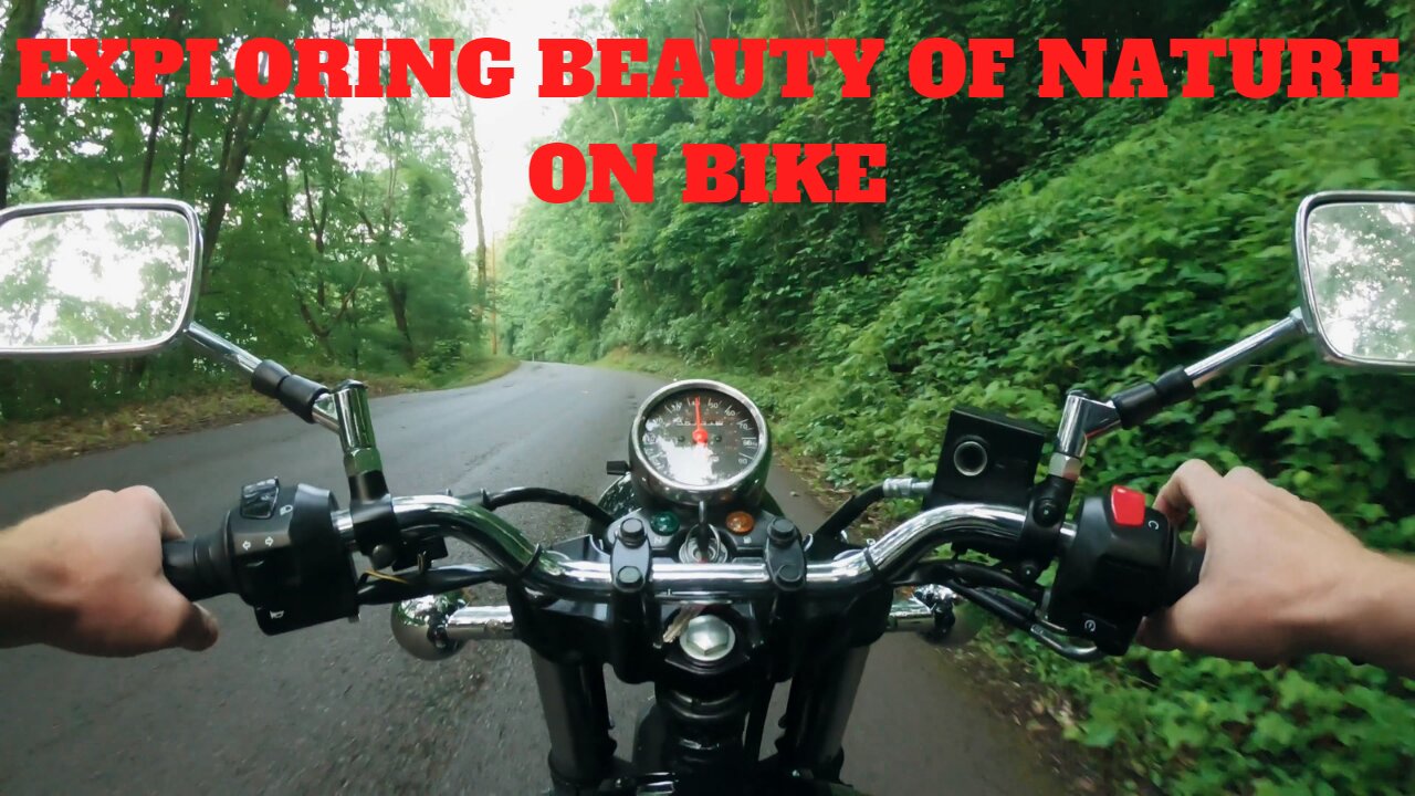 EXPLORING BEAUTY OF NATURE ON BIKE