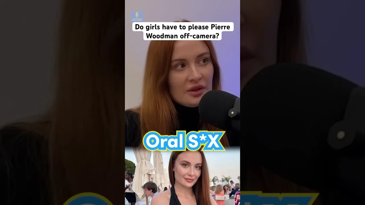 Does Pierre Woodman expect sexual activities off camera?