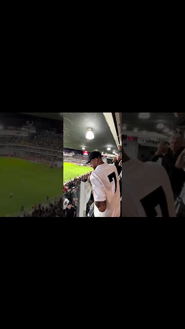 Neymar na Vila Belmiro