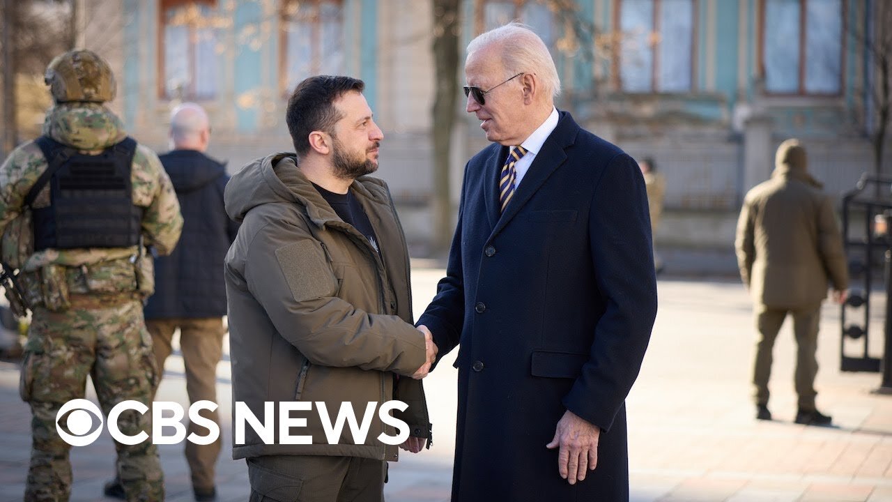 National Security Council spokesperson John Kirby discusses Biden's visit to Ukraine