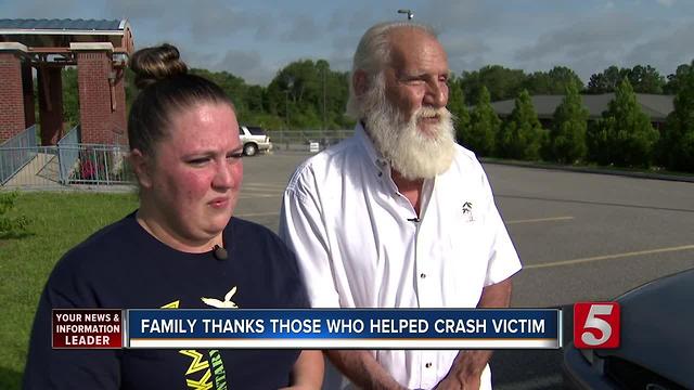 Family Meets First Responders Who Saved Crash Victim