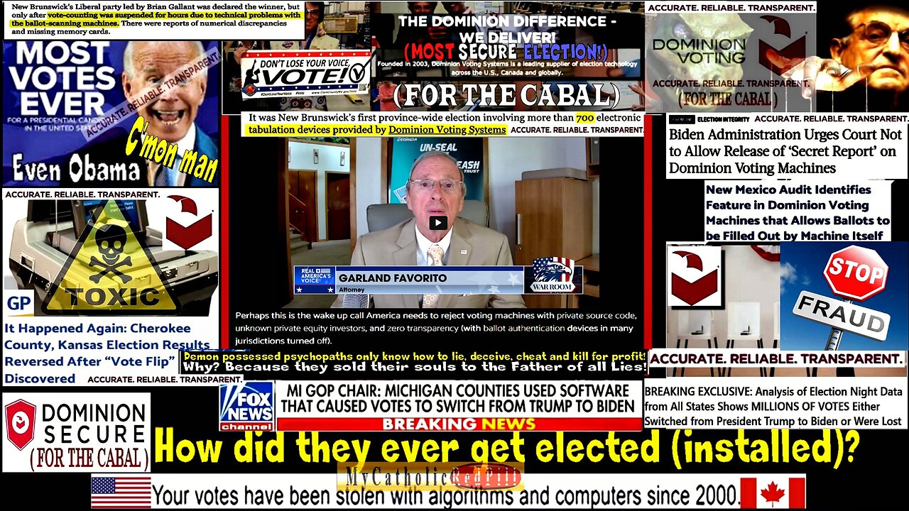 Favorito Walks Through Election Machine Report Hidden By Government Showing How Votes Can Be Flipped