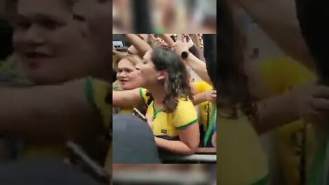 Bolsonaro na saída do Pânico