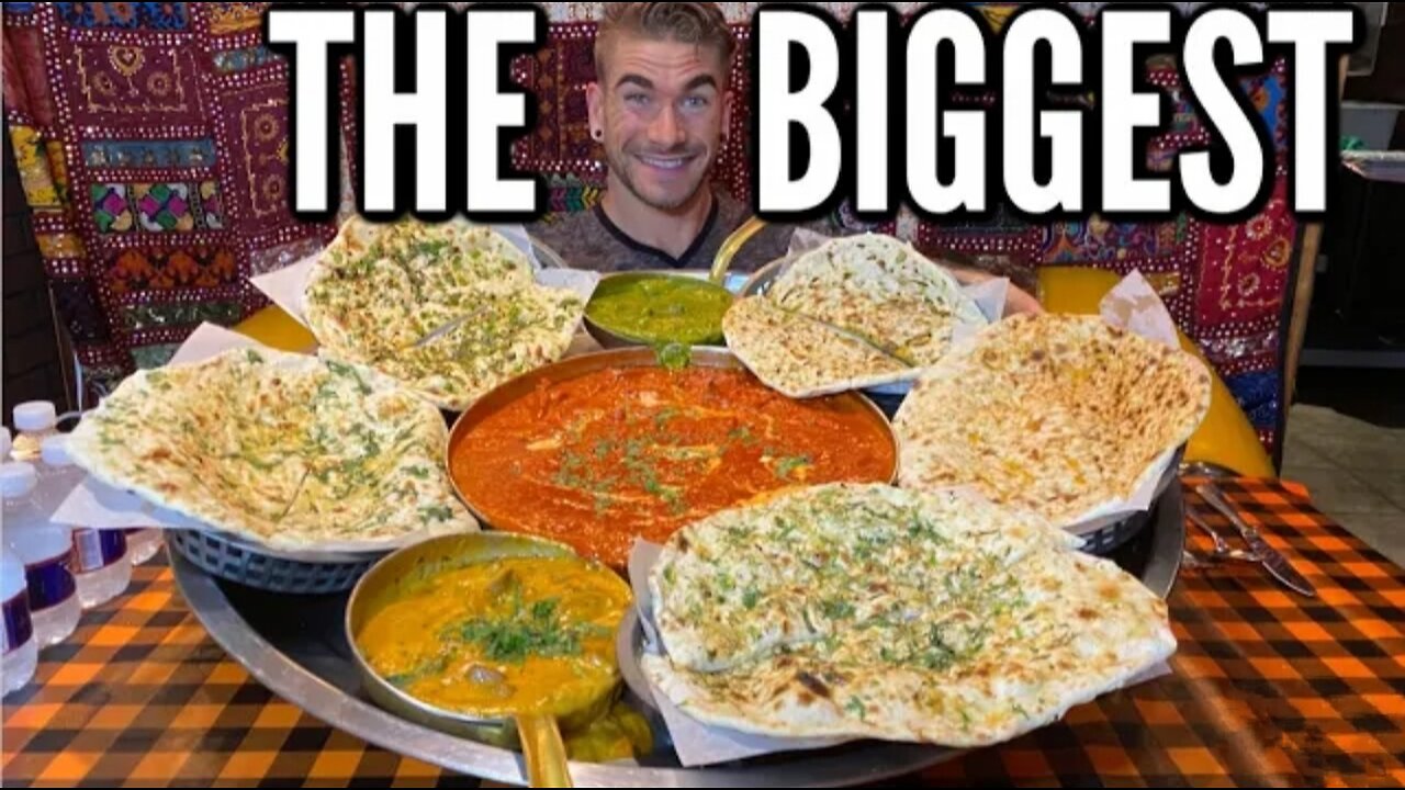 UNDEFEATED INDIAN FOOD CHALLENGE | AMERICA'S BIGGEST INDIAN FOOD CHALLENGE