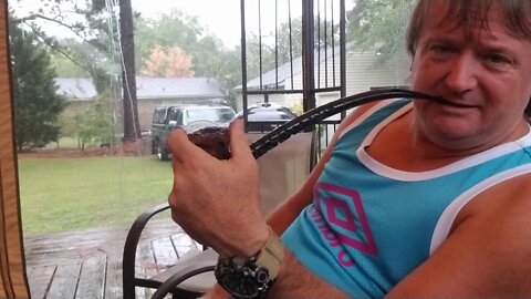 The Tunnell Take #26 a Balkan Sasieni review during a hurricane