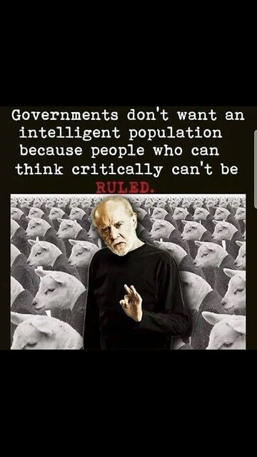 Politicians & Education by George Carlin