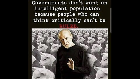 Politicians & Education by George Carlin