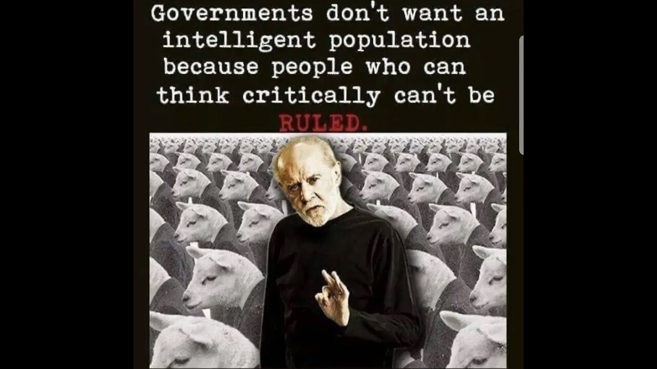 Politicians & Education by George Carlin