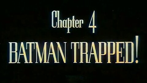 Batman and Robin Serial (1949 colorized) Chapter 4 - Batman Trapped! (4 of 15) ~ Full Serial ~ Full Episode ~