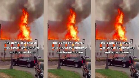 LGBTQ Church In Massachusetts || Struck By Lightning And Burned Down !!