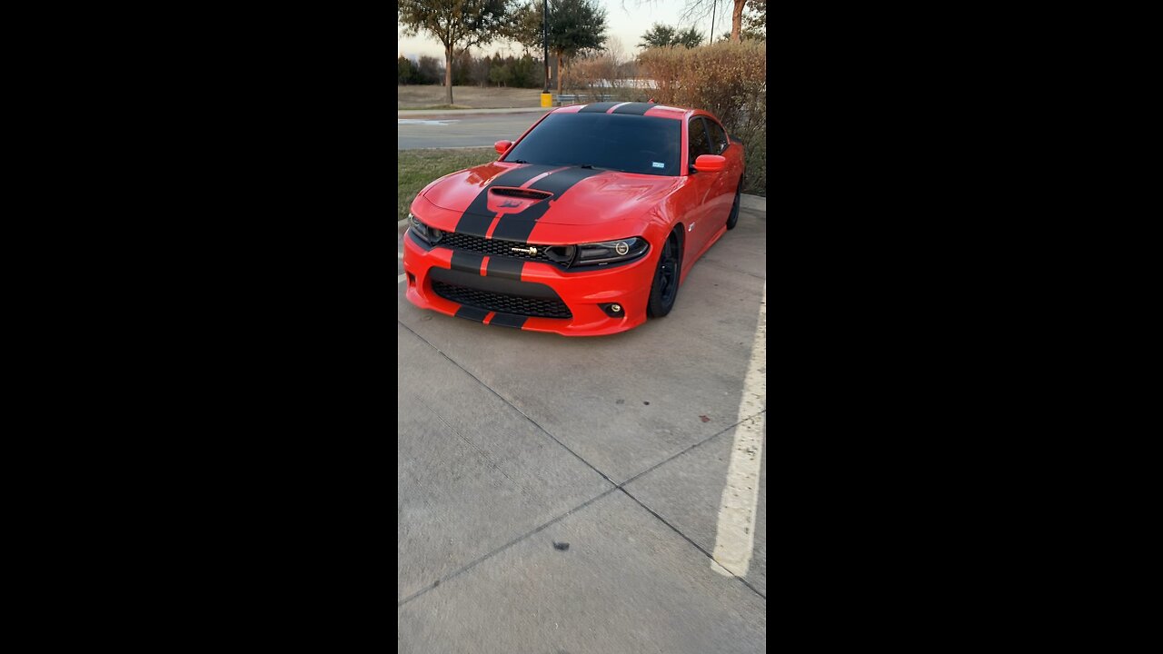 DODGE CHARGER SCATPACK AT A WALMART PARKING LOT IN RED OAK TEXAS. BEAUTIFUL!!!!!!!!!